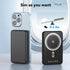 TONKEE 5000mAh,Magnetic Pack 16/15/14/13/12 Magnetic Power Bank Portable Charger for iPhone with Type-C Cable,Slim