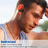 Wired Over The Ear Earbuds with Microphone, Sweatproof Sport Earphones for Running, Exercise, Gym Workout