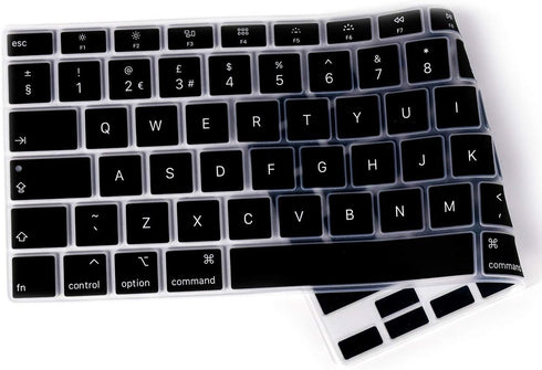 English Language Silicone Keyboard Cover A2179 for MacBook Air 13 inch with Touch ID A2337 M1 Chip EU Version