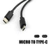 HSEUOPV (5 Replacement USB C to Micro USB Data Transmission Cable, Compatible with Kindle, Camera DJIGPS Game