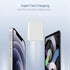 Dual USB C 33W Fast Wall Charger, Mini Block Power Brick Type C Adapter for iPhone 13/12/11 Pro Max, iPad Pro