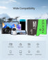 KEXIN 16GB Micro SD Card 10 Pack with SD Adapter, microSDHC UHS-I C10 U1 Full HD High Speed TF Card for Smartphone