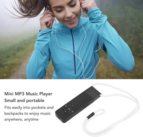 Heayzoki MP3 64GB, Pocket Player - Lossless Sound Mini Music Player, Up to for Students Running Travel, Durable
