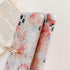 Qokey iPhone Xs Max Case 6.5 inch, Clear Flower Design with 360 Degree Rotating Ring Stand Holder - Rose Butterfly