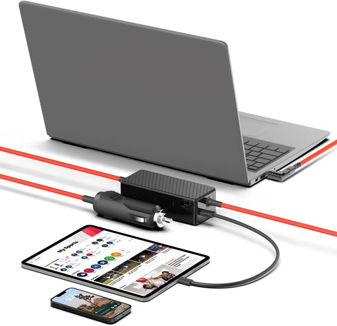 TAIFU Universal Power Adapter - 138W, 100W, 90W, 65W, 45W Laptop Car Charger for HP, Dell, Lenovo