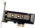 Cablecc Low Profile PCI-E 3.0 x4 Lane to M.2 NGFF M-Key SSD Adapter Card
