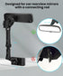 Rear View Mirror Phone Holder, Rotatable and Retractable Car Phone Holder Mount, Car Truck Essentials Accessories