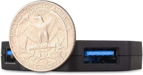 Cable Matters Ultra Mini 4 Port USB Hub, USB 3.0 Hub