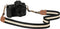 MoKo Cotton Woven Camera Strap, Adjustable Universal Neck & Shoulder Strap for Video Camcorder, Black & Beige