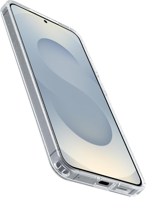 OtterBox S25+ Symmetry Samsung Galaxy Series Clear Magnet Case - Stardust Clear/Glitter