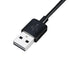 Vivosmart 5 Charger Replacement USB Data Sync Cable for Garmin Vivosmart 5 Fitness Tracker, Black - 2Pack