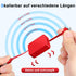 2 Pcs 3 in 1 Charging Cable, Three in One Retractable Multi Charging Cable with USB C(Type-C)/Micro USB, Phone Holder,