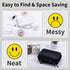 Phomemo D30 D35 Label Marker Case, Waterproof Storage Bag for JADENS D110/SUPVAN E10/Marklife P11 Label Printer