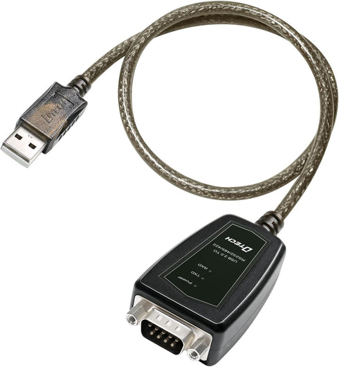 DTECH RS422 RS485 R232 (3 1 5V 11 10 8 7 (1.5ft) USB to Serial Adapter to USB Cable in Interface) Supports DC