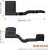 X-T30 X-T30 XT30 XT30 X-T20 X-T10 JJC Metal Thumb Grip & Soft Shutter Button for Fuji Fujifilm III II III Mirrorless