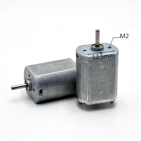 ILQMEHV 1pc 20mm*15mm FK-130RH-15210 6V 9V 12V 23500RPM High Speed Carbon Brush Micro Electric Motor DIY RC Toy Car