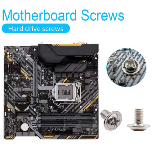 Trsewmi M.2 M.2 Screws, Motherboard Screw for Asus Gigabyte Asrock MSI Motherboards, Computer Screws for HDD, SSD, Fan