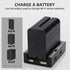 F1TP 12V/16.8V/5V NP-F Battery Mount Plate with D-Tap & USB Output, Compatible with Sony NP-F Series Batteries, Power
