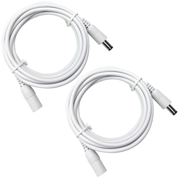 ANLINK 2 Pack 3ft 1M DC Power Extension Cable, Premium Pure Copper DC