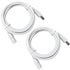 ANLINK 2 Pack 3ft 1M DC Power Extension Cable, Premium Pure Copper DC