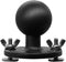 WINDFRD Aluminum 1.5" Track Ball Mount Base with T-Bolt for Kayak/Boating/Fishing, AMPS Round