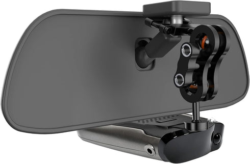 Radar Detector Mount, Aluminum Rearview Mirror Rod Bracket for Cobra iRadar ESD SPX RAD 480i 450 380 7800BT