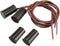 uxcell N.C. Recessed Wired Security Window Door Contact Sensor Alarm Magnetic Reed Switch Brown RC-33 (2pcs)