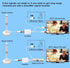 Chaowei Small Indoor Amplified HDTV Antenna with Signal Booster Amplifier - 2023 Digital TV Antenna with Magnetic Base,