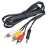 5ft AV Audio Video Projector Cable for Laptops - High-Quality Connection