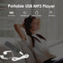 GLOGLOW MP3 MP3 64GB Player, Portable Lossless Sound Music Player Support Up to Mini Music Player for Students Running