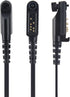 Two Way Radio Shoulder Mic Remote Speaker Microphone with 3.5mm Audio Jack for Hyt Hytera HP602 HP682 PD682i PD662i Walkie Talkie (Black), RE027