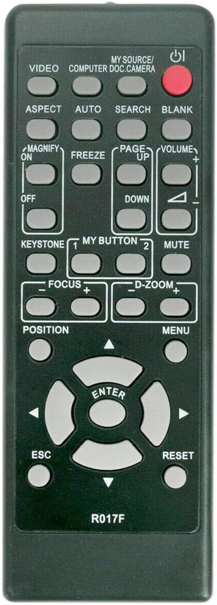 ALLIMITY R017F Replacement Remote Control for Hitachi 3LCD Projector Home Theatre CP-A221N CP-A301N CP-AW251N