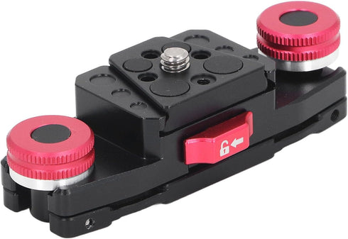 Acouto Quick Release Waist Belt Clip Mount with Anti Shake Design, V Plate