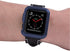 Wolait 42mm Compatible Apple Watch Case, Rugged Protective Case + Tempered Glass Screen Protector, Navy for Series 3,
