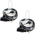 Walkie Talkies Earpieces (2 Packs) with Mic, 2 Pin Covert Air Acoustic Tube Headset for Baofeng UV-5R, Kenwood