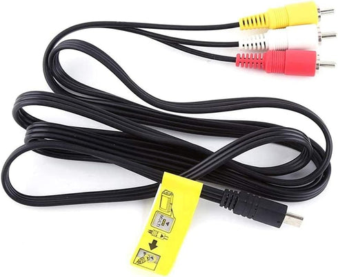 V BESTLIFE 1.55m / 61inch Multi AV Cable for Sony HDR-PJ220/CX230/CX220/PJ240/CX240 Camcorder Connecting Cable in Black