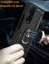 IKAZZ Galaxy Z Fold 3 Case, Military Grade Shockproof Heavy Duty Phone Cover with Magnetic Kickstand (Black)