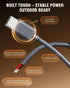 ToKismet 18AWG (3m/9.8ft) Starlink Mini USB-C to DC Power Cable Smart PD Chip & Copper Wire with Voltage & Current
