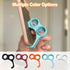 ZVthesea Ergonomic Finger Stand Phone Holder, Finger Phone Holder, Pinky/Ring Finger Grip Strap, Stress-Relieving Toy
