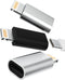 Zoyuzan 3-Pack USB C Female to Lightning Male Adapter for iPhone 12, 11 Pro Max, iPad Air - Fast Charging & Data