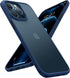 TORRAS Shockproof iPhone 12/12 Pro Case - Military Grade Drop Tested, Translucent Matte Hard PC Back, Blue