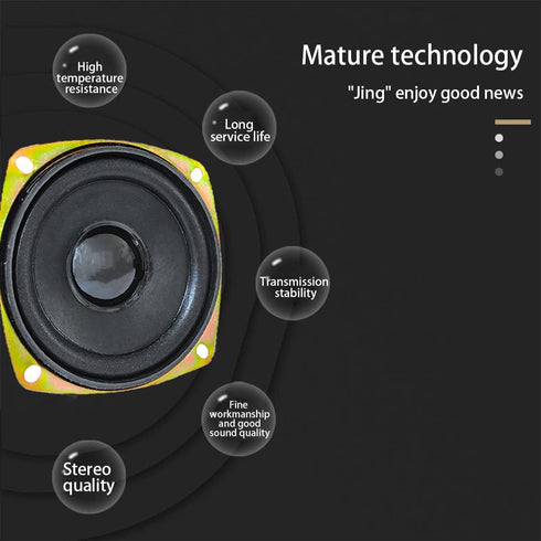 Gikfun 3 4Ohm 20W (Pack 2pcs) EK2173 Full Range Audio Speaker Stereo Woofer Loudspeaker for Arduino Replacement DIY