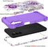 Hocase Heavy Duty Shockproof Protection Case for Samsung Galaxy A15 5G (6.5") - Lavender Flowers