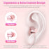 Neckband Bluetooth Headphones, 200H Playtime Wireless Stereo Earbuds with Microphone, Waterproof Balanced Armature