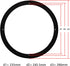 10" Speaker Grill Covers, Car Speaker Subwoofer Guard Protector, ABS Plastic Frame with Metal Mesh, Black (2 Pcs)