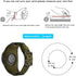 Compatible with Samsung Galaxy Watch 46mm/Watch 3 45mm/Gear S3 Bands, 22mm Vintage Genuine Leather Cuff Strap