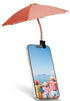 ROCKFEELTEE Phone Umbrella Umbrella for Phone, Clip-On Sun Shade for Smartphones, Universal Fit,