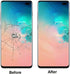 Outer Lens Screen Front Glass Replacement for Samsung Galaxy S10+ Plus, 6.4 inch (Black)