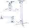Homcine Projector Ceiling Wall Mount Adjustable Height from 11 to 13.7 Inches Bracket