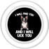 I Will Find You & I Will Lick You PopSockets MagSafe PopGrip for iPhone - Dog Owner Boston Terrier